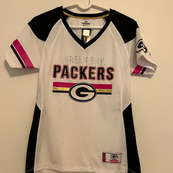 Women’s Green Bay Packers Jersey - NEW - Picture 1 of 6